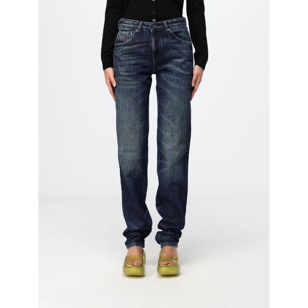 Diesel Women Diesel D-Heel High-Waisted Straight-Leg Denim Jeans